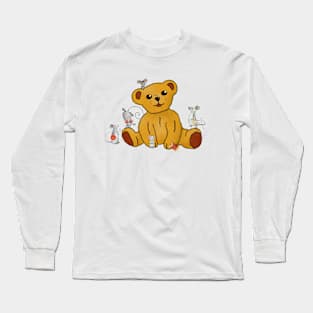 Mäuse nähen teddy Long Sleeve T-Shirt